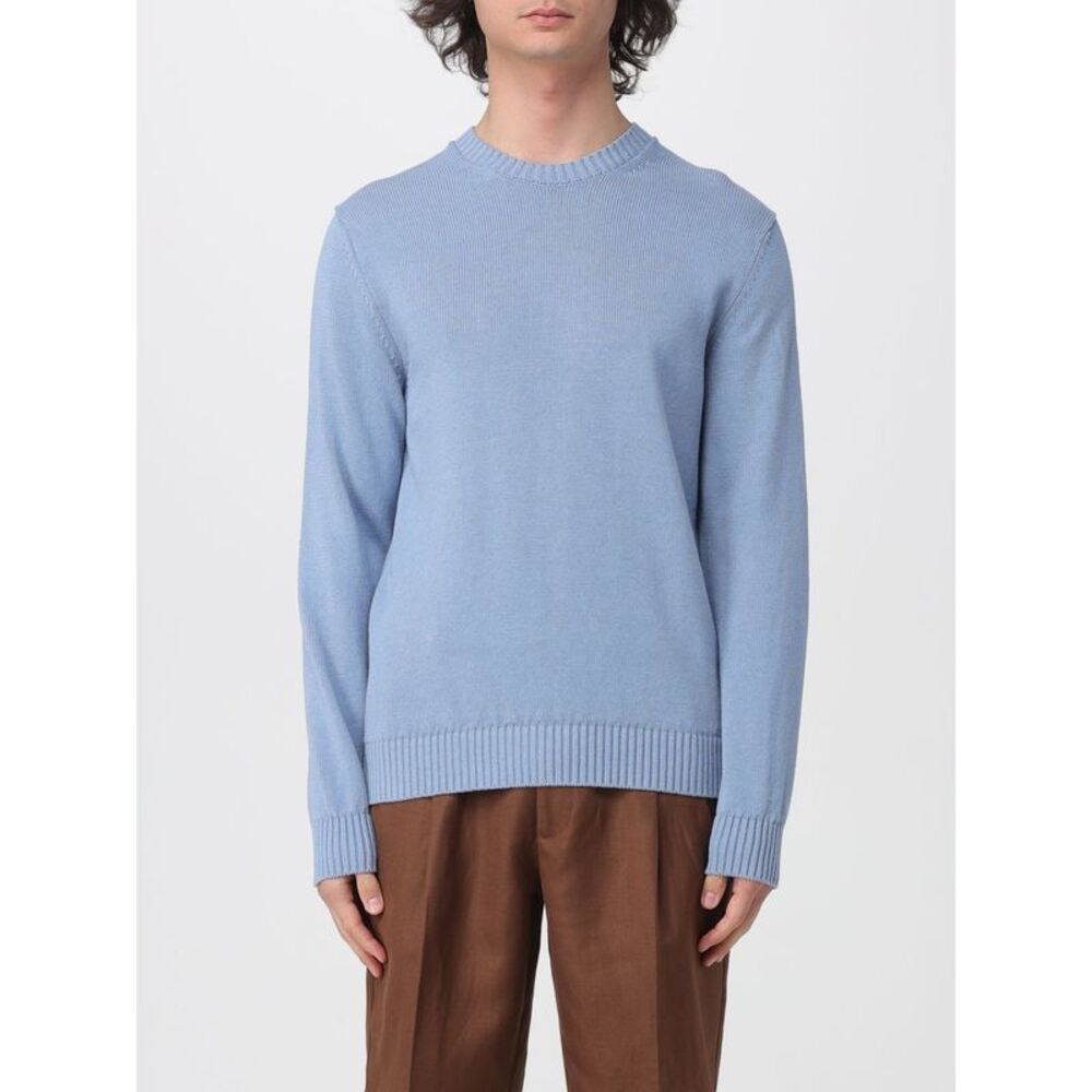Zanone Sweater Men Blue